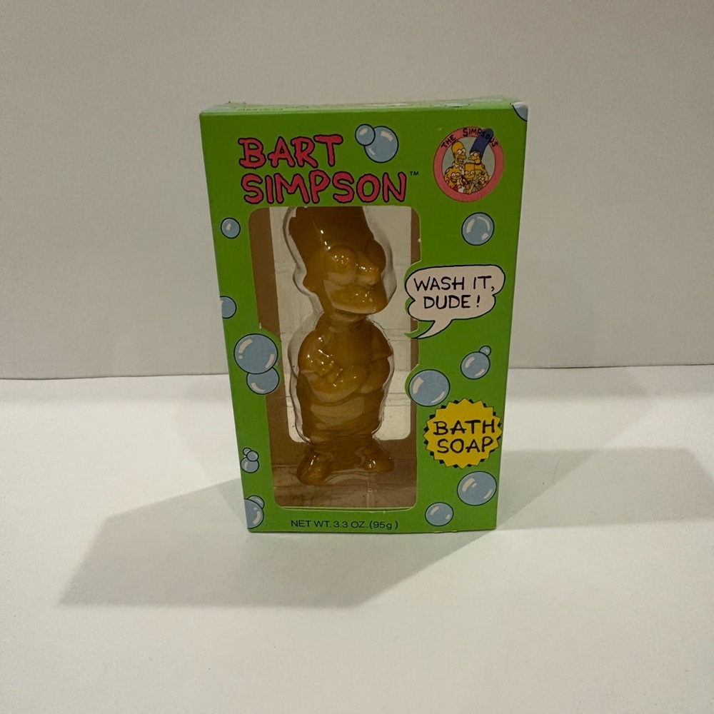 Brand New Bart Simpson Wash It Dude Soap